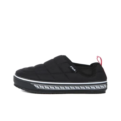 FILA Minimalistic Cozy Casual Shoes Unisex Low-Top Black