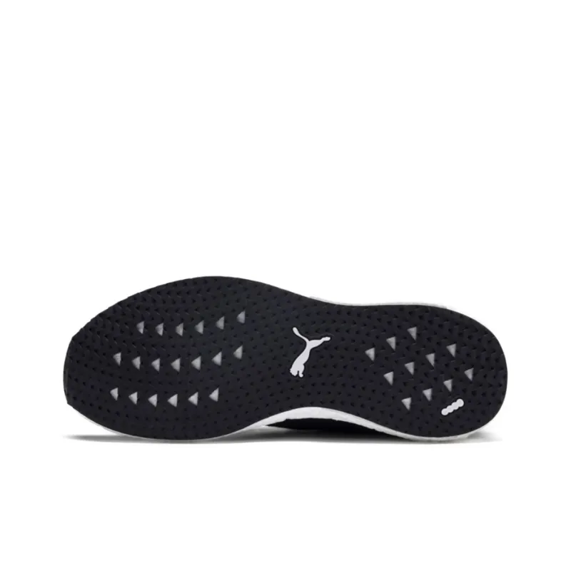 PUMA Mega Energy Heather Knit Low Top Sneakers Black-4