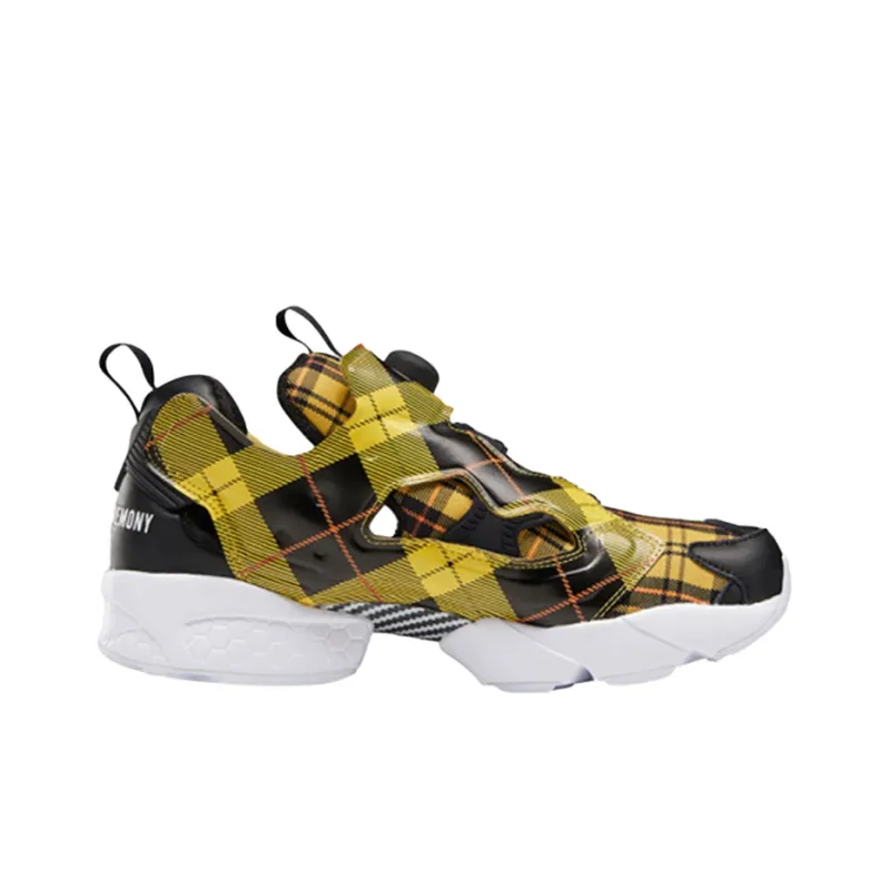Reebok Instapump Fury Opening Ceremony Plaid Yellow-1