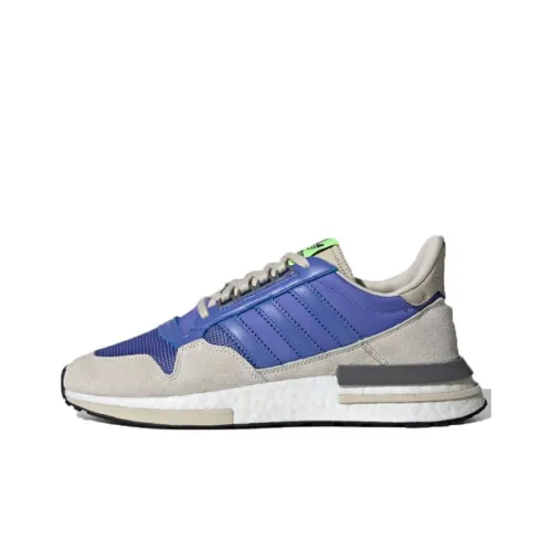 Adidas Originals ZX 500 Casual Shoes Men Low-Top Blue/Gray