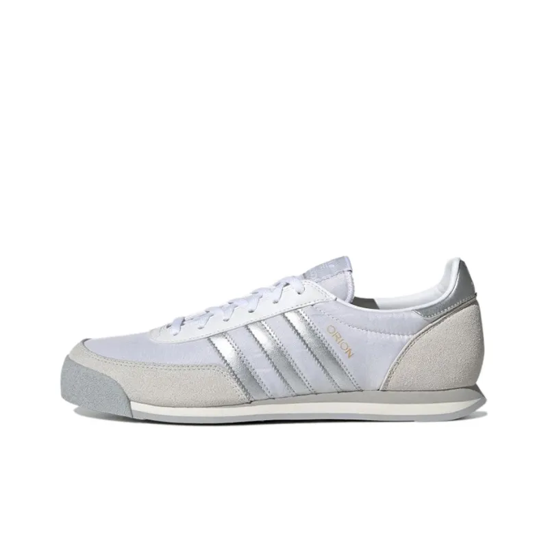 Adidas Originals Orion Durable Breathable Low-Top Casual Shoes Unisex White Gray-0