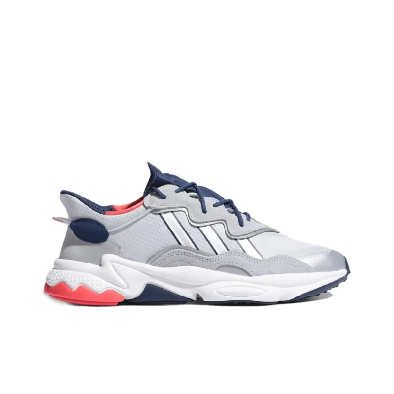 Adidas Ozweego Silver Metallic Tech Indigo-1