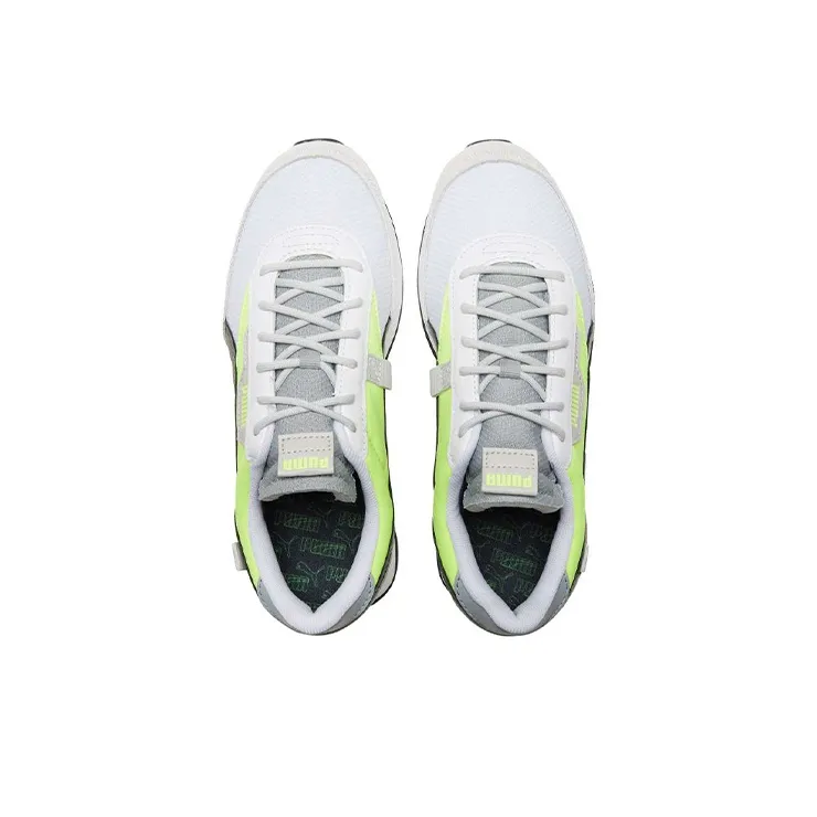 PUMA Future Rider Neon 'Gray Black Yellow'-3