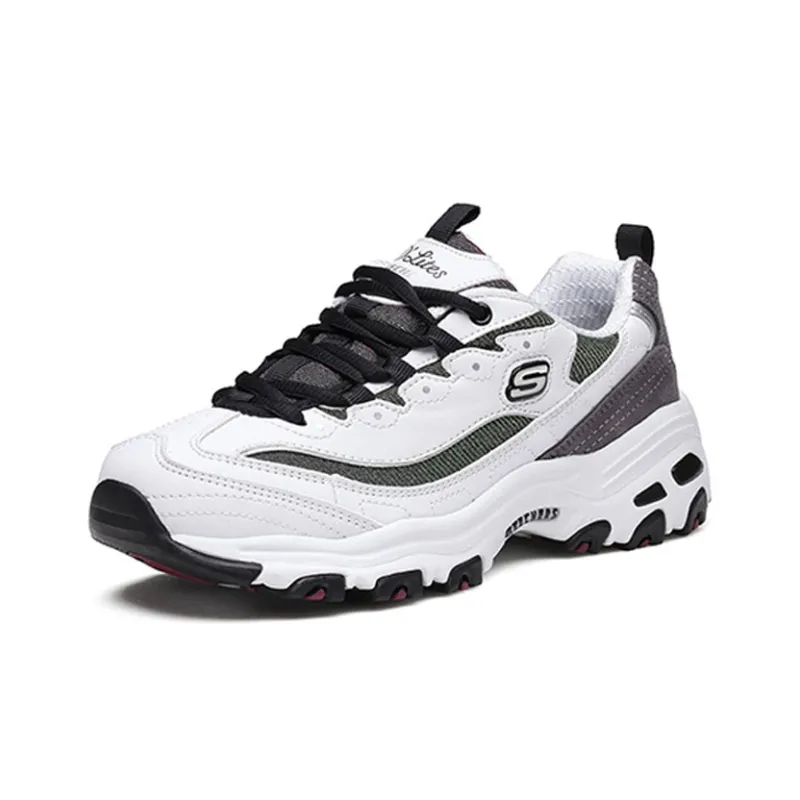 Skechers D'lites Silver/Grey Women's-2