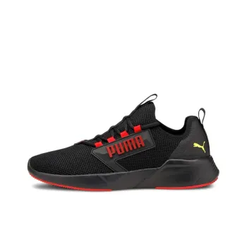PUMA Retaliate Casual Shoes Men Low-Top Black/Red