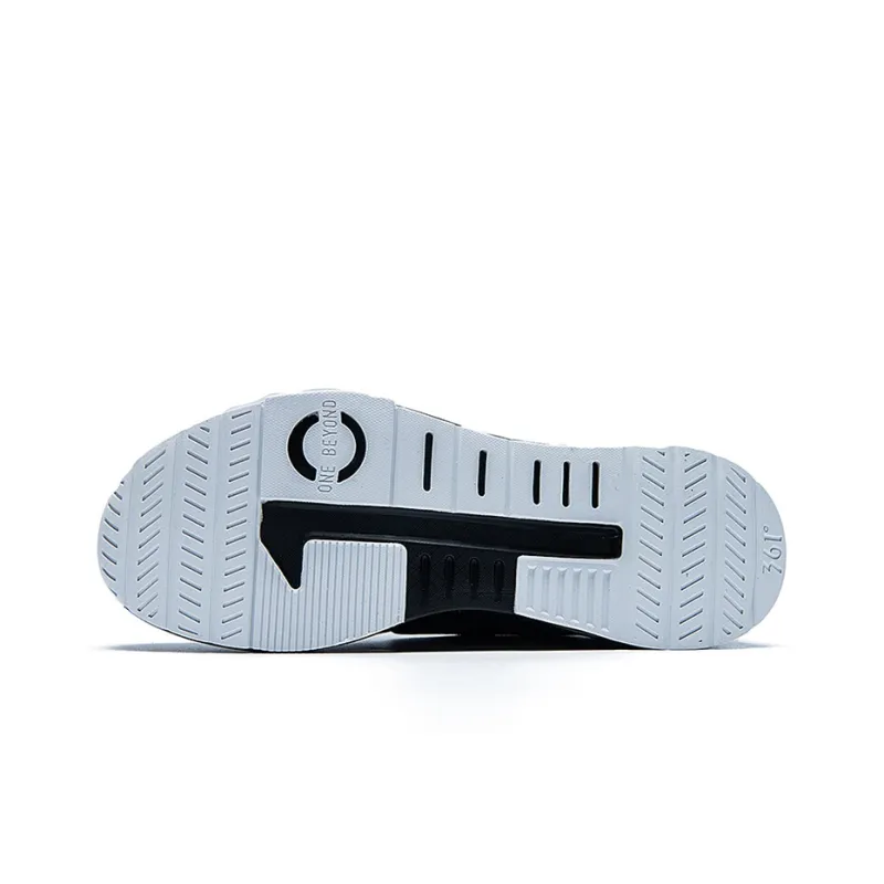 361° QU!KFOAM Low Top Athletic Shoes Women's Black White-3