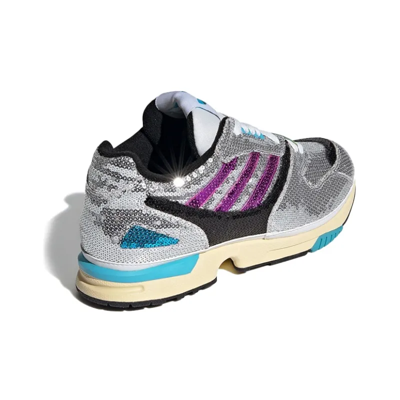 Adidas Zx 4000 Glitter Silver Women's-4