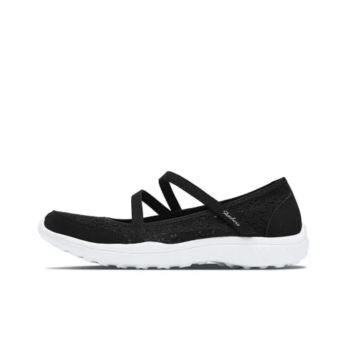 Skechers Sport Active Strappy Slip on Shoes 'Black' Women's