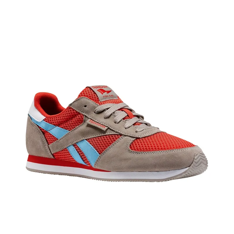 Reebok Classic Jogger 1 Breathable Low-Top Casual Shoes Men's Red Gray-2