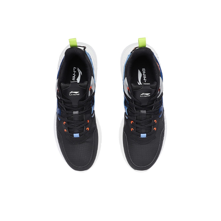 LINING EXD Casual Shoes Men Low-Top Black Blue - POIZON