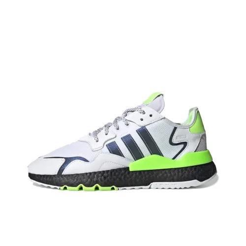 Adidas Nite Jogger Cloud White Signal Green