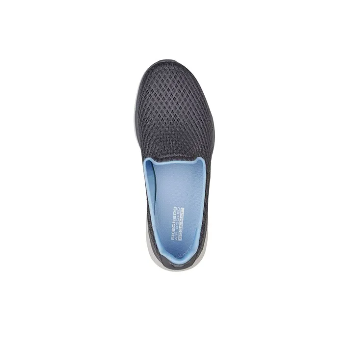 Skechers Go Walk 6 Low Loafer Grey/Blue Women's-3