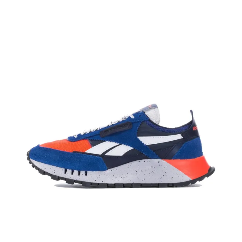 Reebok Classic Leather Legacy Collegiate Royal Orange Speckle-0