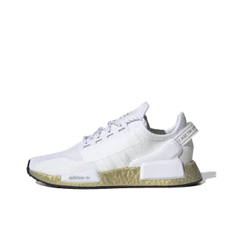Adidas Originals Nmd V2 Cloud White Gold Metallic Women's