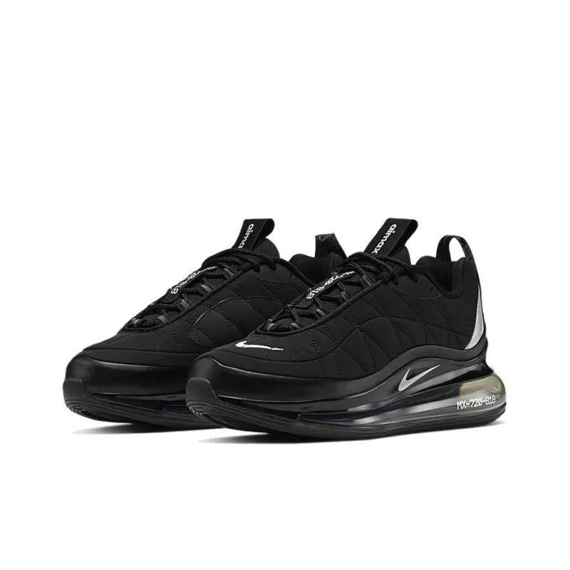 Nike Mx 720 818 Black Metallic Silver Women's-2