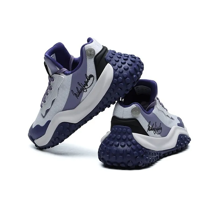 MIHARA YASUHIRO x FILA FM9 Cushioning Anti-Slip Wear-Resistant Breathability Low-Top Casual Shoes Women's Light Lilac-3
