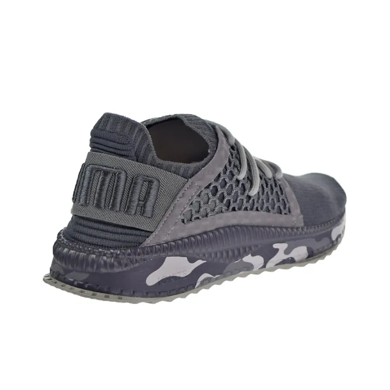 PUMA Tsugi Netfit EvoKNIT Camo Cushioning Wear-Resistant Low-Top Casual Shoes Men's Gray-3