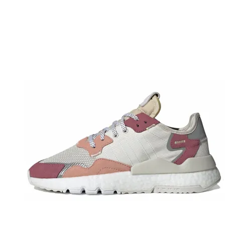 Adidas Nite Jogger White Trace Pink Women's