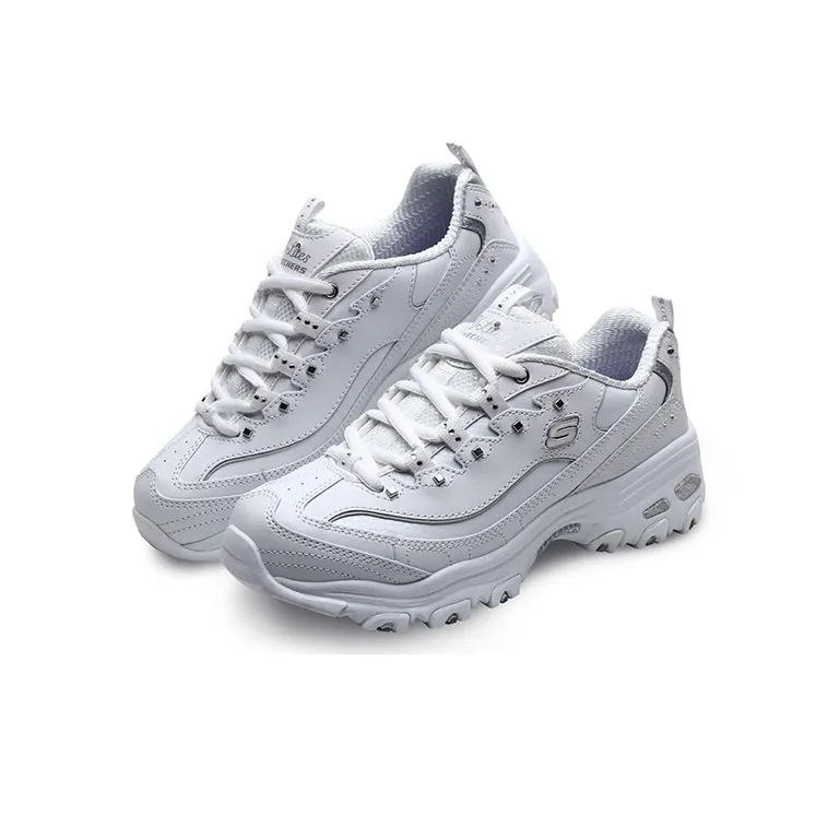 Skechers D Lites Silver/White Women's-2
