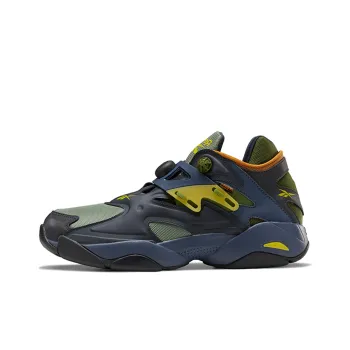 Reebok Pump Court Running Shoes Black/Green