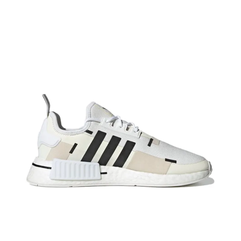 Adidas Nmd R1 White Carbon-1