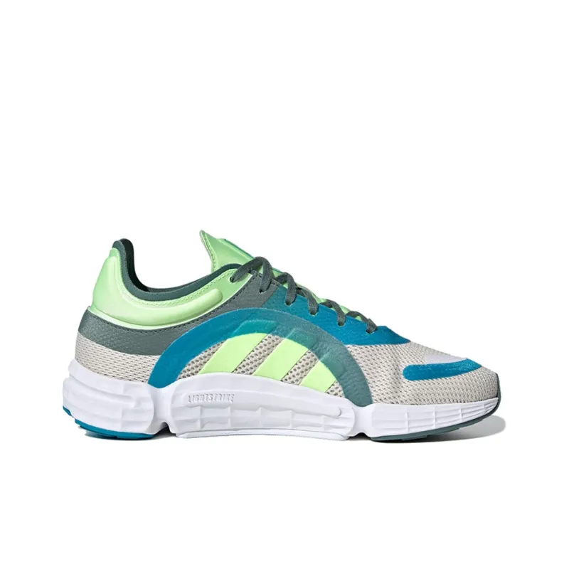 Adidas Originals Sonkei Breathable Low-Top Casual Shoes Women's Green Blue Gray-1