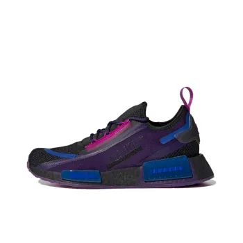 Adidas Originals Women's NMD_R1 Spectoo 'Black Dark Purple' Women's
