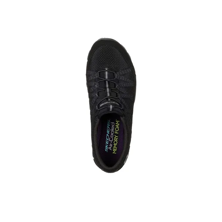 Skechers Gratis Low Top Running Shoes Black Women's-2