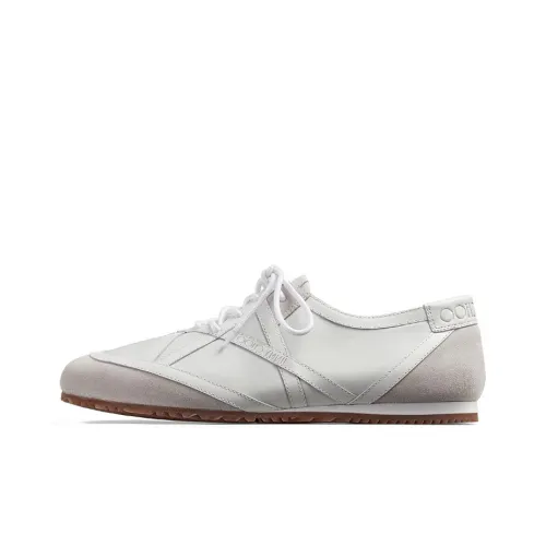 Jimmy Choo Kato/M Cushioned Anti-Slip And Wear-Resistant Lightweight Low-Top Casual Shoes Men's White