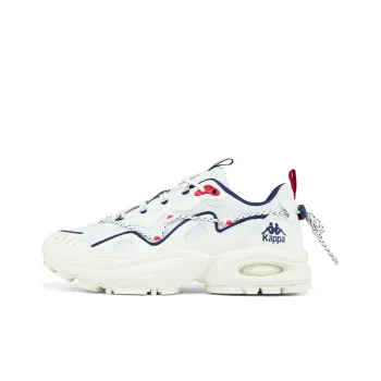Kappa Low Top Casual Shoes Women's Bleached White Blue