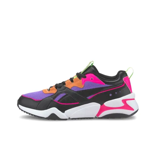 PUMA Nova Casual Shoes Women's Low-Top Purple/Pink/White/Black