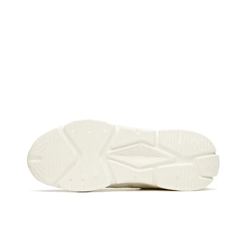 Anta Life Collection Wear resistant And Lightweight Low Top Casual Shoes Men's White Gray-4