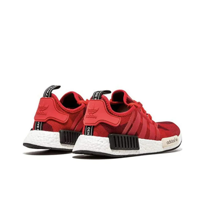 Adidas Originals Nmd R1 Geometric Red Camo-2