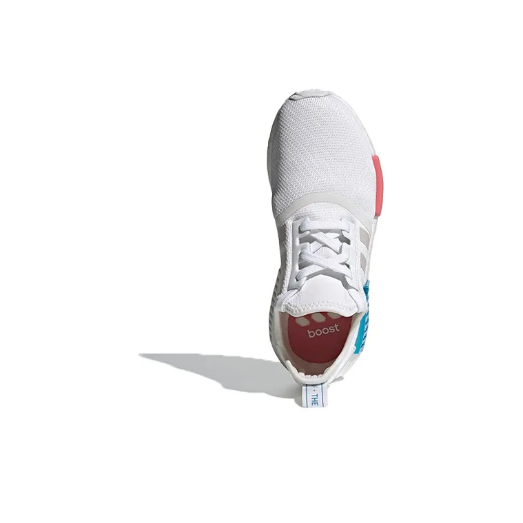 Adidas Nmd R1 White Grey Hazy Rose Women's-4