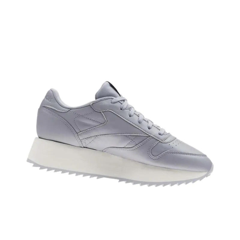Reebok Classic Leather Casual Shoes Women's Low-Top Purple-3