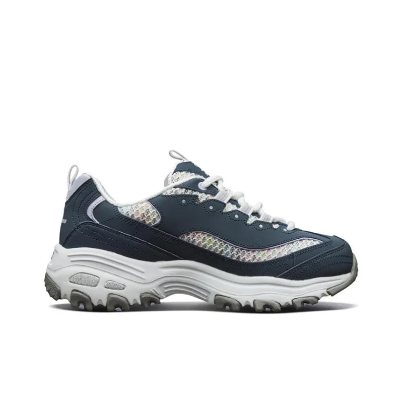 Skechers D'lites 1.0 Blue/White Women's-1