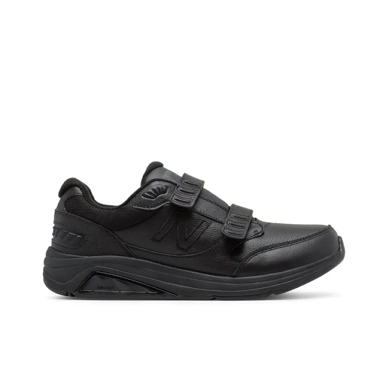 New Balance 928v3 Hook And Loop Leather Black-1