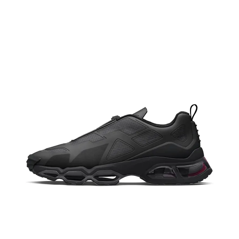 PRADA Collision Cross Abrasion Resistant, Breathable, Lightweight Low Top Casual Shoes Men's Black-0