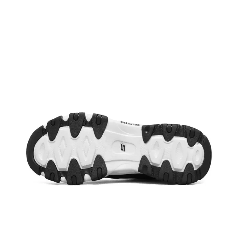 Skechers D Lites 2.0 Sport Shoes Black/White Women's-4