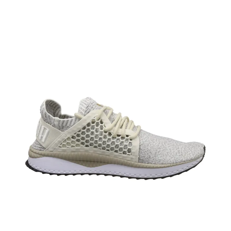 PUMA Tsugi Netfit Evoknit Durable Cushioning Low-Top Casual Shoes Men's Gray-1