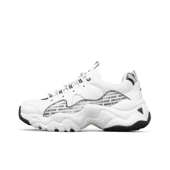 Skechers D Lites 3.0 Endless Chic Shoes Black/White Women's