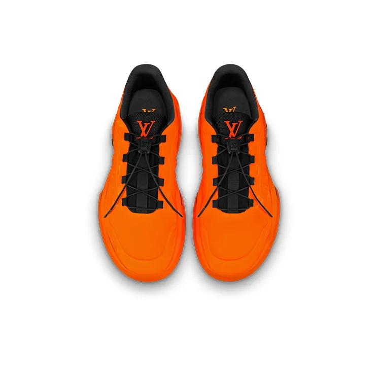 LOUIS VUITTON Millenium Slip Resistant, Abrasion Resistant, Breathable, Lightweight Low Top Casual Shoes Men's Orange-3