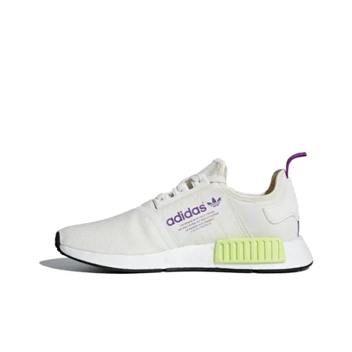 Adidas NMD R1 Chalk White Semi Solar Yellow