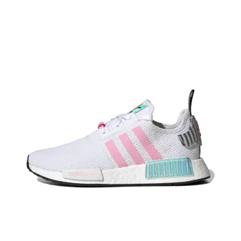 Adidas Originals Nmd R1 White True Pink Hologram Women's