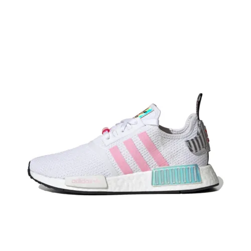 Adidas NMD R1 White True Pink Hologram