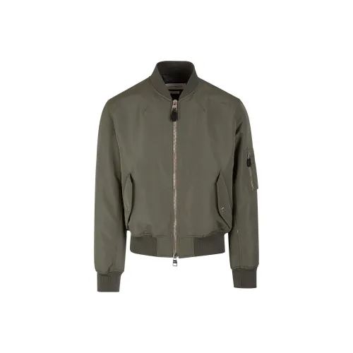 Alexander McQueen Jackets Men Army Green