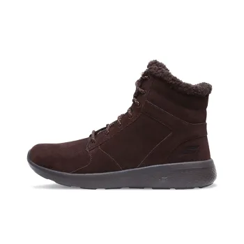 Skechers ON THE GO Cushioning Anti-Slip Wear-Resistant And Warm Coverage High-Top Athletic Shoes Men's Taupe