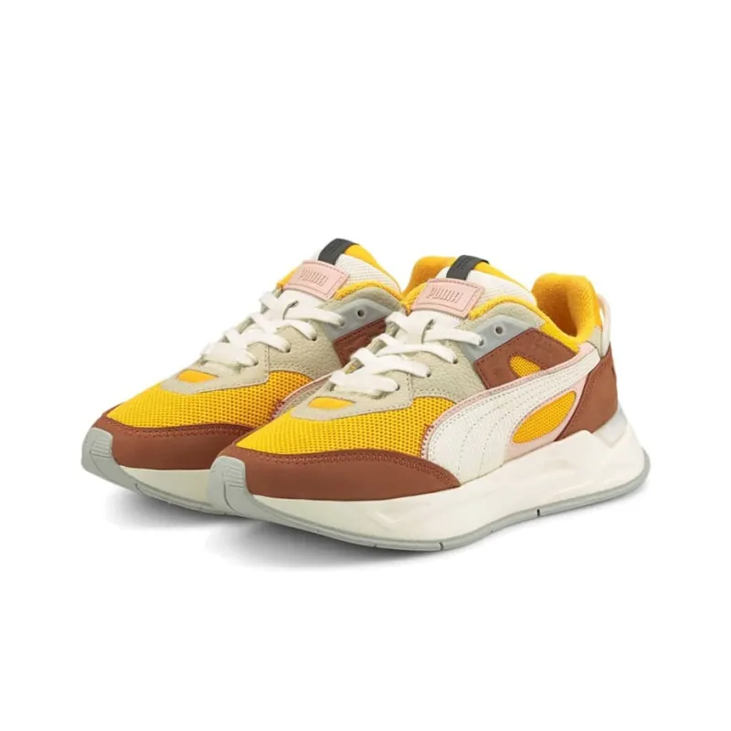 PUMA Mirage Sport Prm Low-Top Casual Shoes Women's Yellow-2