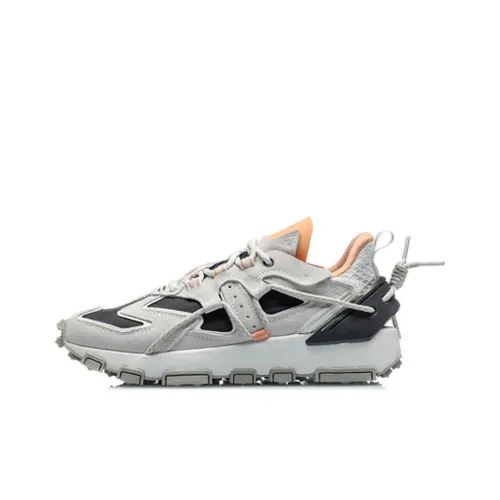 LiNing CF Tracing Wear resistant And Lightweight Low Top Casual Shoes Women's Black Gray