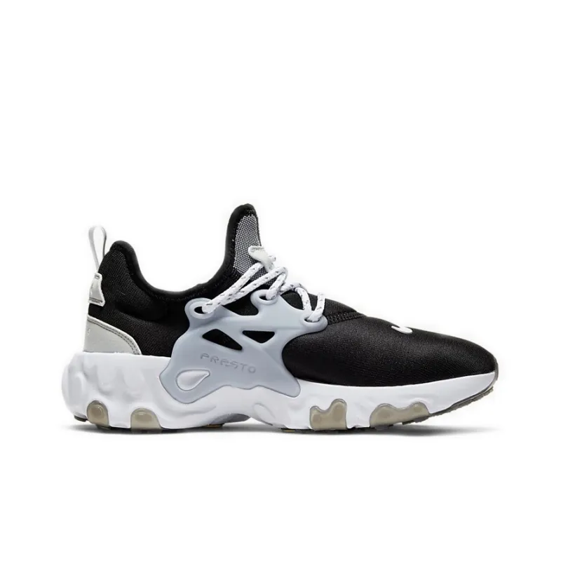Nike React Presto Black Grey Women's-1